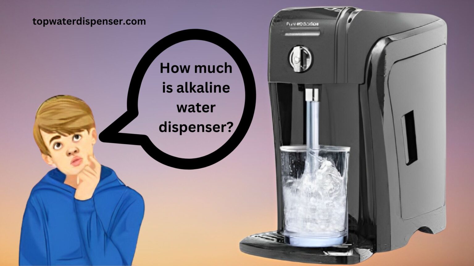 How much is alkaline water dispenser?