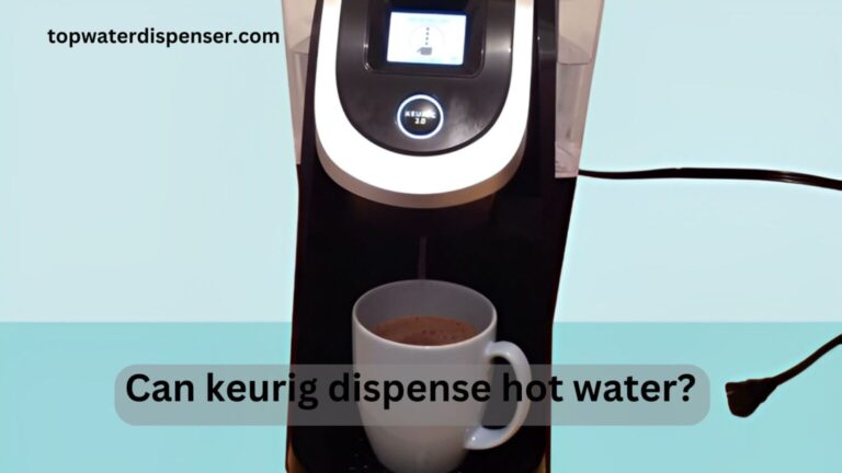 Can keurig dispense hot water?