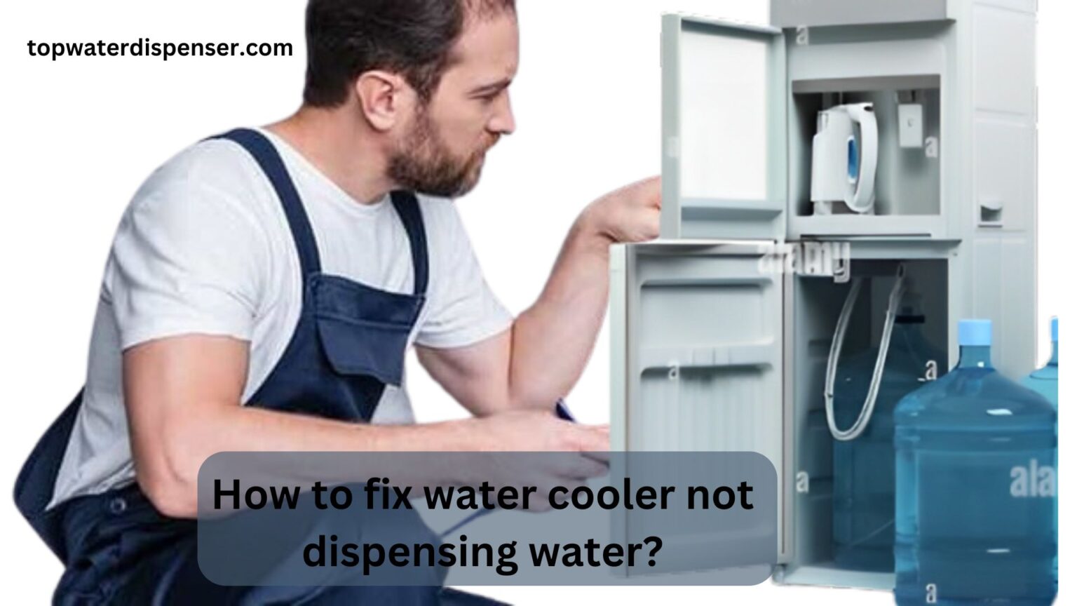 How to fix water dispenser?
