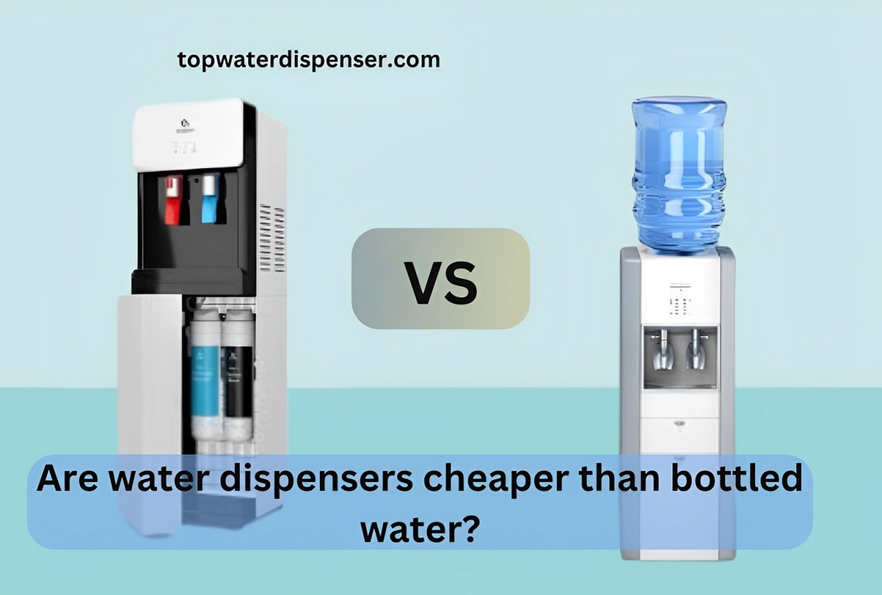 Are water dispensers cheaper than bottled water?