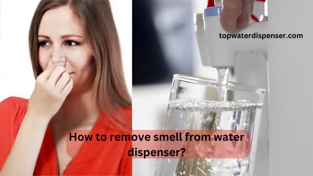 How to remove smell from water dispenser?